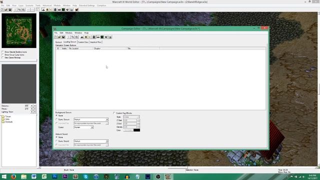 Warcraft 3 World Editor Tutorial: Campaign Editor Part 1 смотреть онлайн