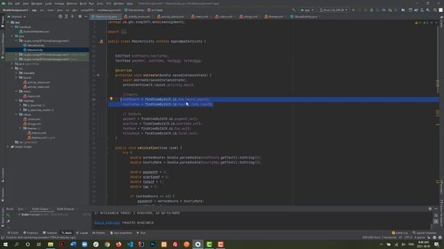 Android Studio Java Mobile Application - Salary calculator смотреть онлайн