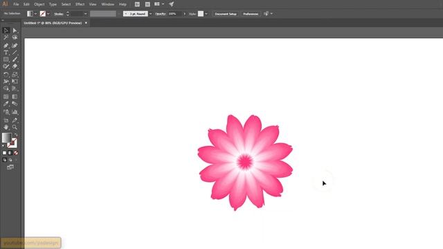 Blending Vector Art - Learn How To Use The Blend Tool In Adobe Illustrator CC To blend Vector Art. смотреть онлайн
