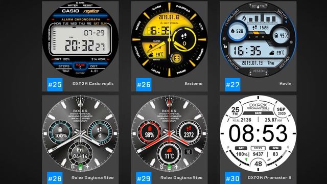 Top 50 Full Watch Faces For the Amazfit Stratos 3 смотреть онлайн