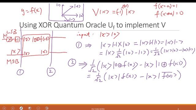 Lecture 19-2, Ch24-2 Using XOR Oracle in Grover's Algorithm смотреть онлайн