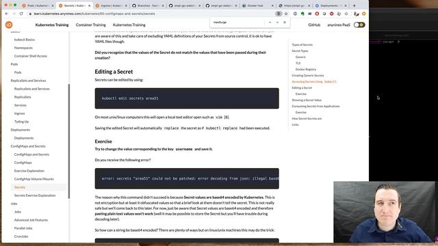 Kubernetes Training #40 | Kubernetes · ConfigMaps & Secrets – Secrets смотреть онлайн