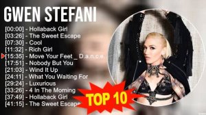 Gwen Stefani 2023 MIX ~ Top 10 Best Songs ~ Greatest Hits ~ Full Album