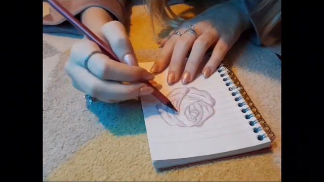 Draw A Purple Rose With Me! (Sped up) смотреть онлайн