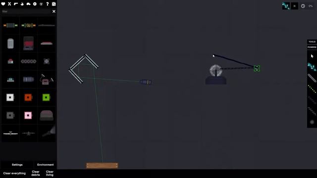 Выполнение секретного достижения Inverse teleportation в People Playground. Гигантское оружие. смотреть онлайн