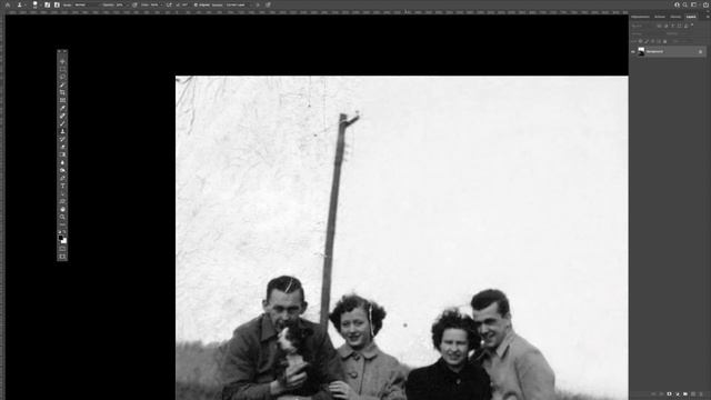 How to Easily Make Family Photos Clearer in Photoshop | MemoryCherish Photo Restoration Timelapse смотреть онлайн