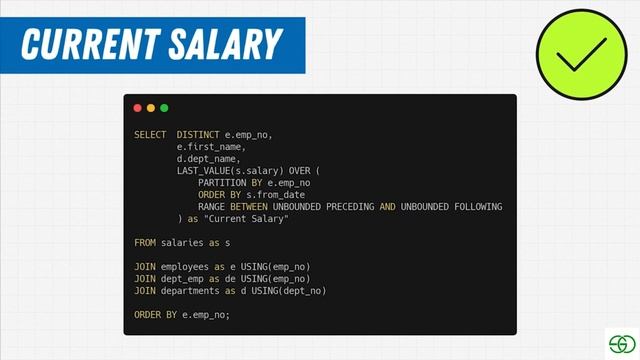 Solving For Current Salary in sql | SQL tutorial for beginners | 52 смотреть онлайн