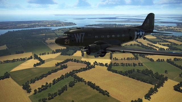 IL2 Sturmovik: Great Battles - Game Play 2022 - C47A Skytrain, Collector Planes - First flight смотреть онлайн