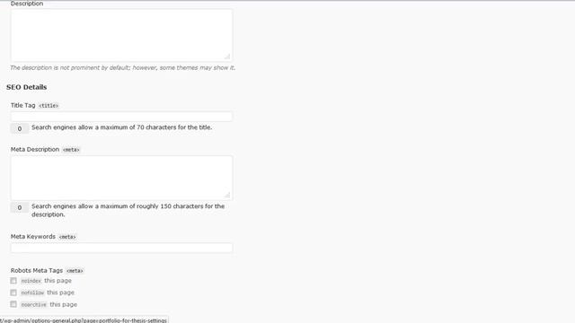 Portfolio Plugin for Thesis Theme WordPress смотреть онлайн
