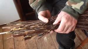 Делаем метёлку из берёзовых прутьев | Как правильно сделать метлу | Деревенская жизнь