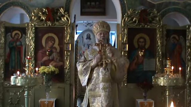 Воскресная проповедь Митрополита Адриана перед праздником Покрова Божией Матери. смотреть онлайн