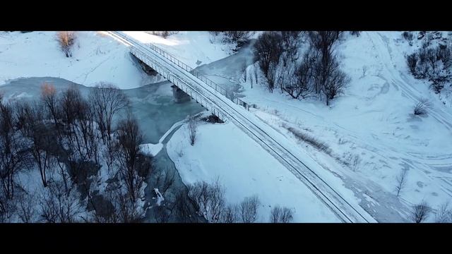 One winter day | Красивое зимнее видео из Сибири смотреть онлайн