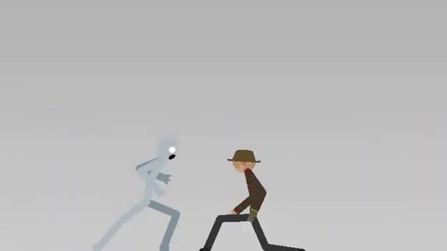 Rake And Slenderman VS Freddy Kruger[Stick nodes[Animation] смотреть онлайн