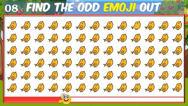 Find the ODD One Out | Find the ODD Number and Letter | Emoji Quiz | Easy, Medium, Hard #58 смотреть онлайн