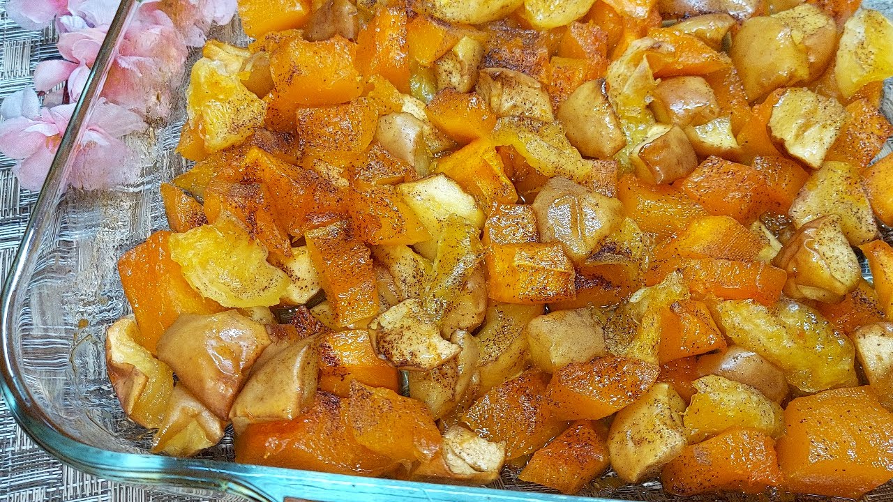 Дети просто Обожают это Вкуснейшее Лакомство! Десерт из ТЫКВЫ и Яблок смотреть онлайн