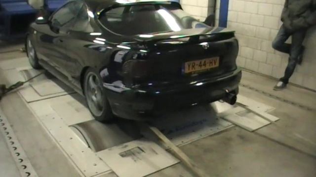 Toyota Celica 1.6 STi on Dyno смотреть онлайн