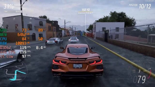 Forza Horizon 5 - I5 13400F + RTX 3060 Ti GDDR6X - 1080p - Benchmark Fps Test