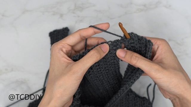 How To Crochet A Scoop Neck Hoodie | Pattern & Tutorial DIY