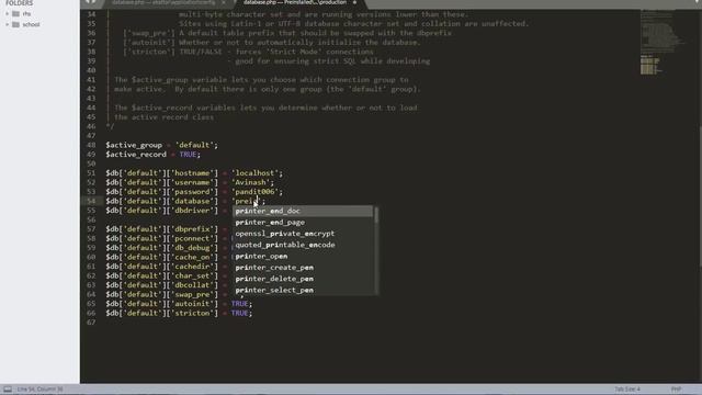 How to setup php script with database Part I смотреть онлайн