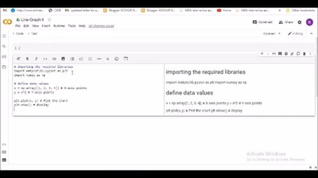 First Line Graph In Python смотреть онлайн