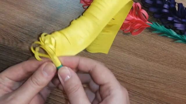 Поделка букет из цветной бумаги! смотреть онлайн