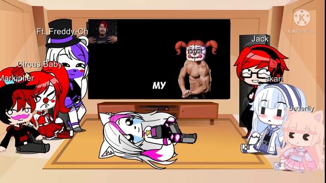 Fnia Sister location and Gacha Tuber React To Fnaf Sister Location With Markiplier (Part 3) смотреть онлайн