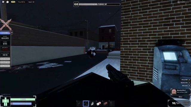 The Tommy GUN roblox Criminality смотреть онлайн