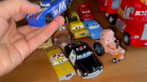 ТАЧКИ ДИСНЕЙ! РАСПАКОВКА!!!! машинки Cars Disney. Редкие машины Молния Маквин. Тачки 3.