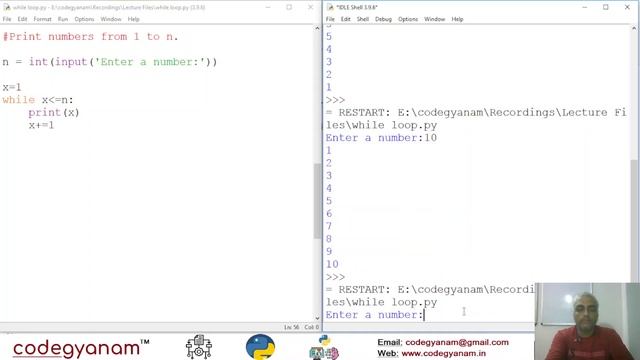while loop in Python (Part 2) смотреть онлайн