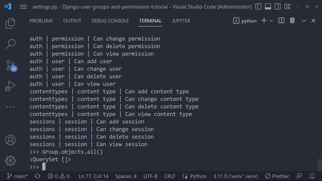 Django user groups and permissions tutorial in Bangla(বাংলা) || Part - 1 смотреть онлайн