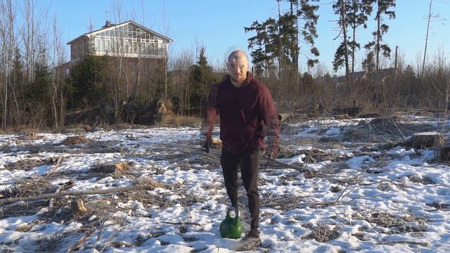 Интервальная тренировка с гирей и высокий мах гирей. Разбор техники выполнения и комплексов. смотреть онлайн