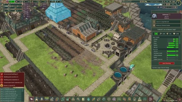 This rail bridge is GAME CHANGING in Timberborn! смотреть онлайн