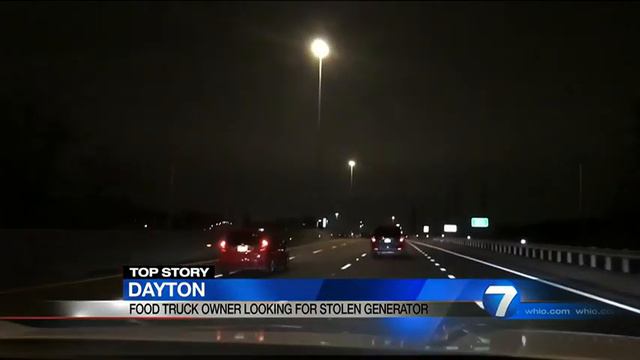 Local food truck owner speaks after generator stolen from truck | WHIO-TV смотреть онлайн