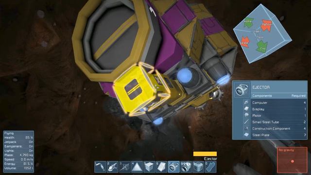 Space Engineers Survival - Episode 10: Conveyors, patches, and funnels - Ship in a bottle series.. смотреть онлайн