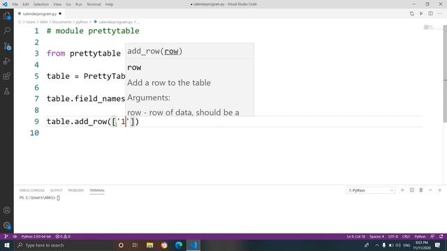 #pythonmodule how to create a table in python смотреть онлайн