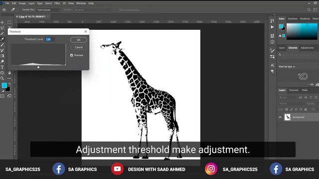 How to create VECTOR SILHOUETTE using Photoshop & Illustrator смотреть онлайн