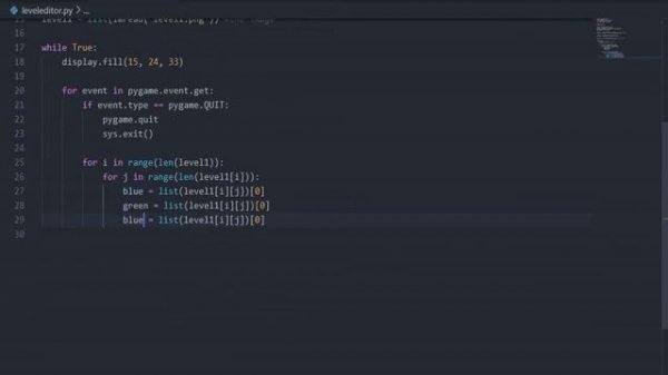 Level Editor / Map Maker | Python Pygame | Game Dev