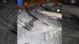 Правильная глубина установки ремонтного шипа