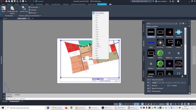 AutoCAD 2022: configurando presentaciones en m смотреть онлайн