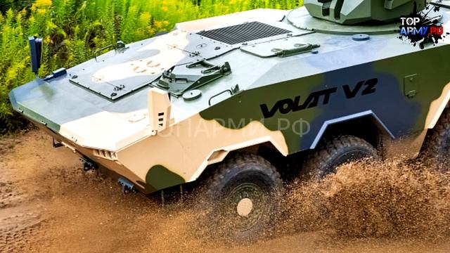 Новый зверь уникальный Белорусский бронетранспортер Volat V-2
