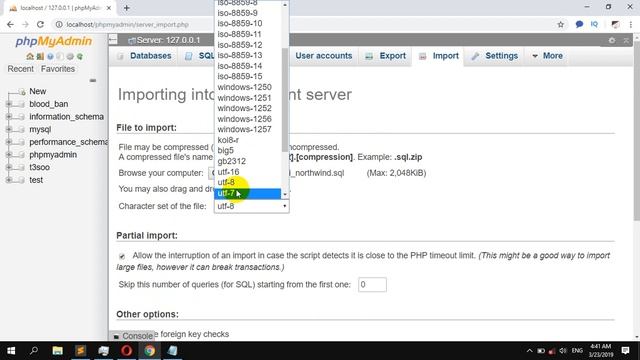 How to Import SQL file to PHPmyAdmin смотреть онлайн