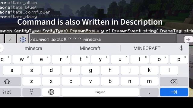How to Spawn blue axolotl with Command in Minecraft. смотреть онлайн
