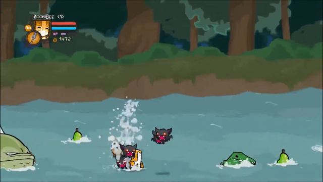 Castle Crashers Gameplay / Walkthrough - Part 006 (Rapids Ride + Catfish) [HD] смотреть онлайн