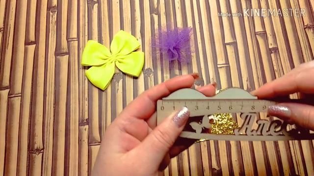 Очаровательные бантики из репсовых лент, фатина и кожзама.Charming bows from rep ribbons, tulle. смотреть онлайн
