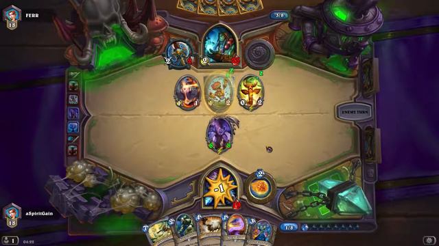 Hearthstone: Unstable Portal Double Legendary Play GvG смотреть онлайн