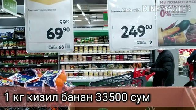 Нархлардаги фарклар. Рассиядаги озик овкатлар нархи сумда.
