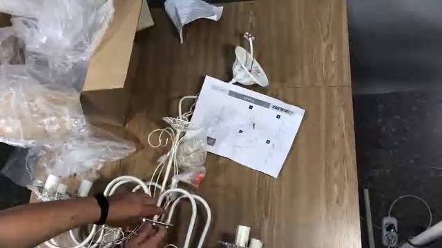 ЛЮСТРА ПОДВЕСНАЯ КЛАССИКА С ХРУСТАЛЕМ ПЕТРАСВЕТ S1147-5. ОБЗОР. РАСПАКОВКА. 2020 смотреть онлайн