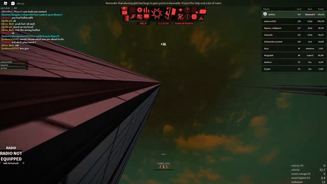 Roblox Parkour | apex tower gearless смотреть онлайн