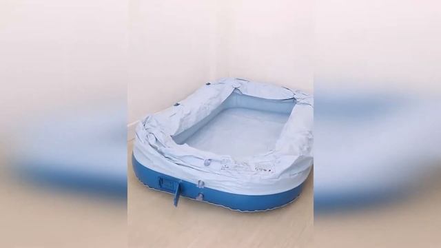 Крутой надувной бассейн для дачи Алиэкспресс автоматическим надувом смотреть онлайн