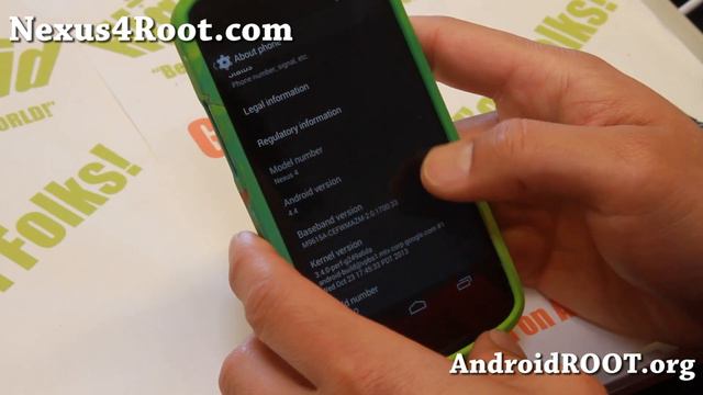 Android 4.4 KitKat Stock Firmware with Root for Nexus 4! смотреть онлайн